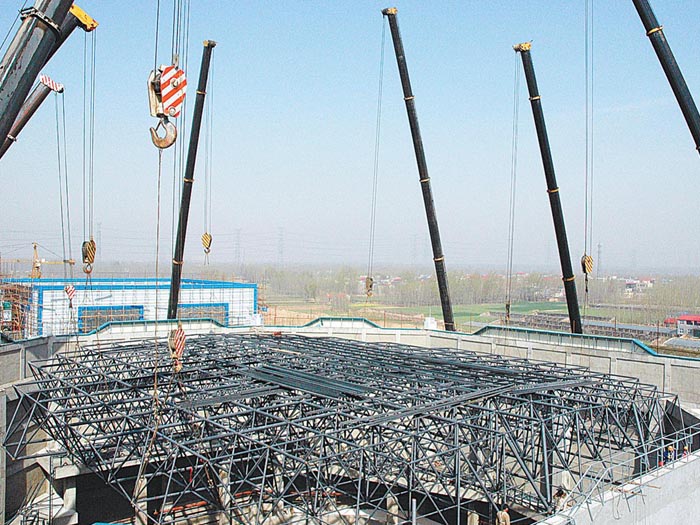 宝鸡网架高空滑移法